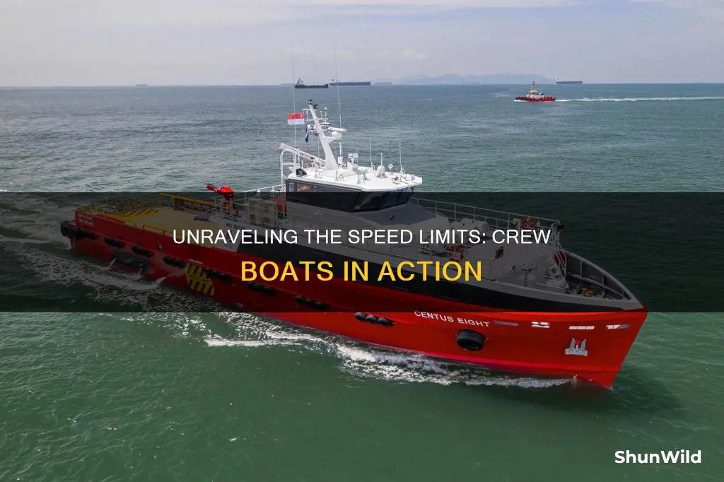 how fast does a crew boat go