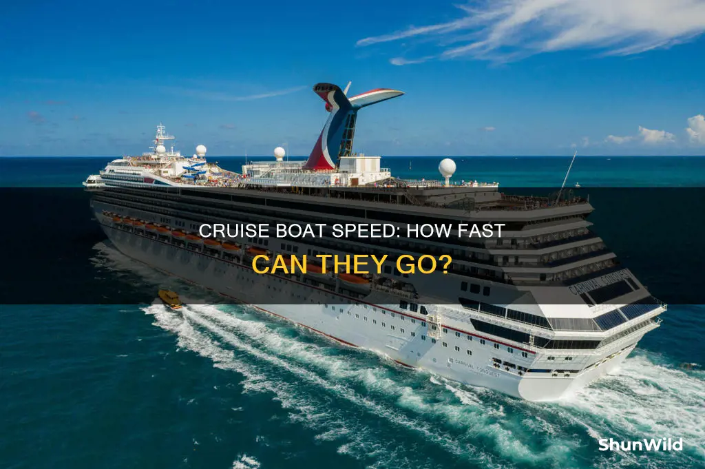 how fast does a cruise boat go