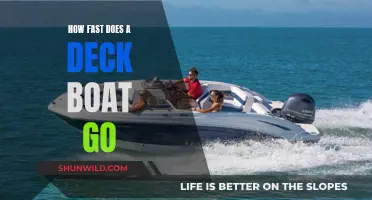 Deck Boat Speed: How Fast Can You Go?