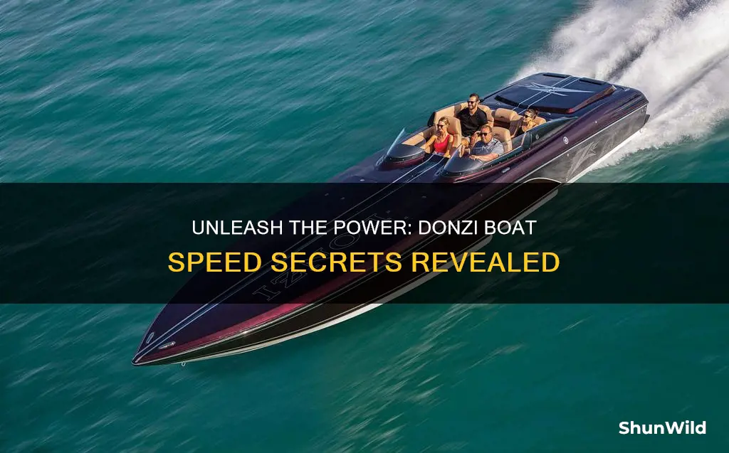 how fast does a donzi boat go