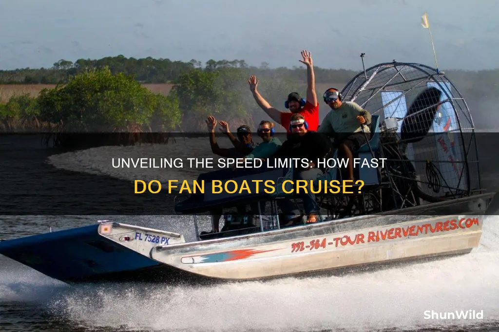 how fast does a fan boat go