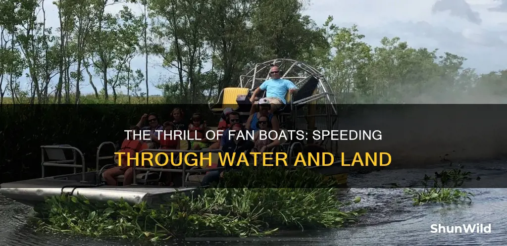 how fast does a fan boat go