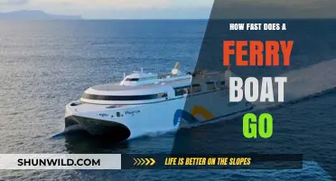 Unveiling the Speed Limits: How Fast Do Ferry Boats Cruise?