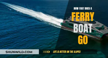 Ferry Boat Speeds: How Quick Can They Go?