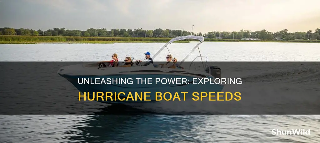 how fast does a hurricane boat go