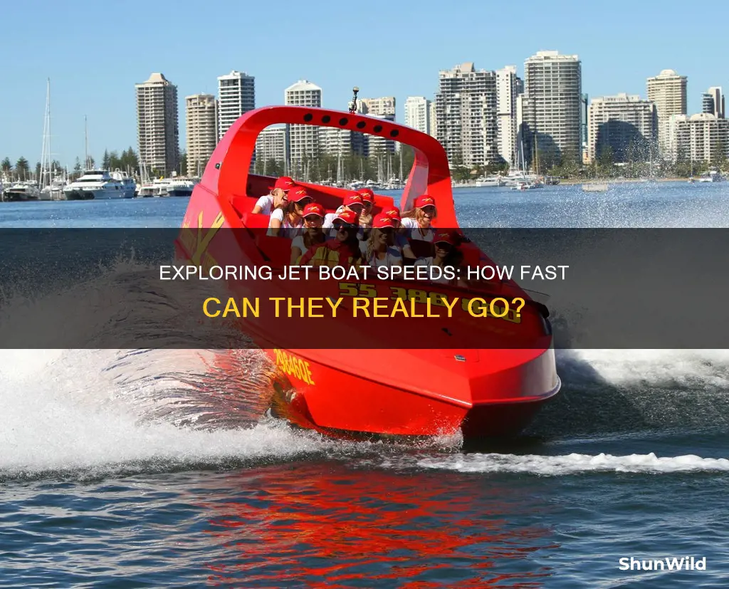 how fast does a jet boat go
