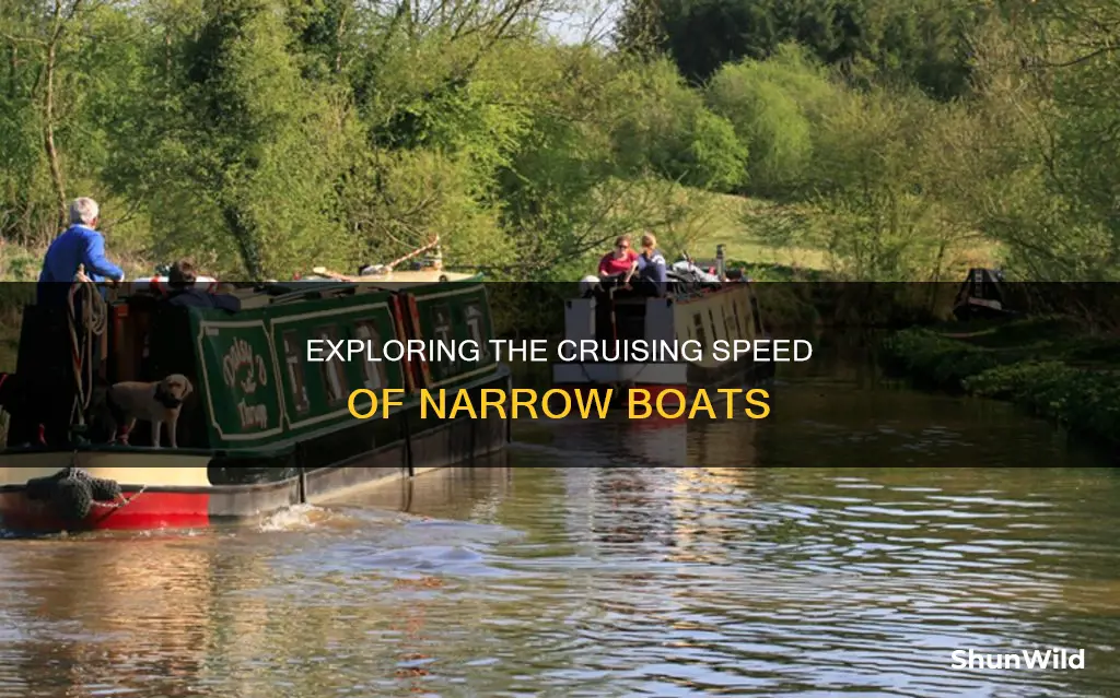 how fast does a narrow boat go