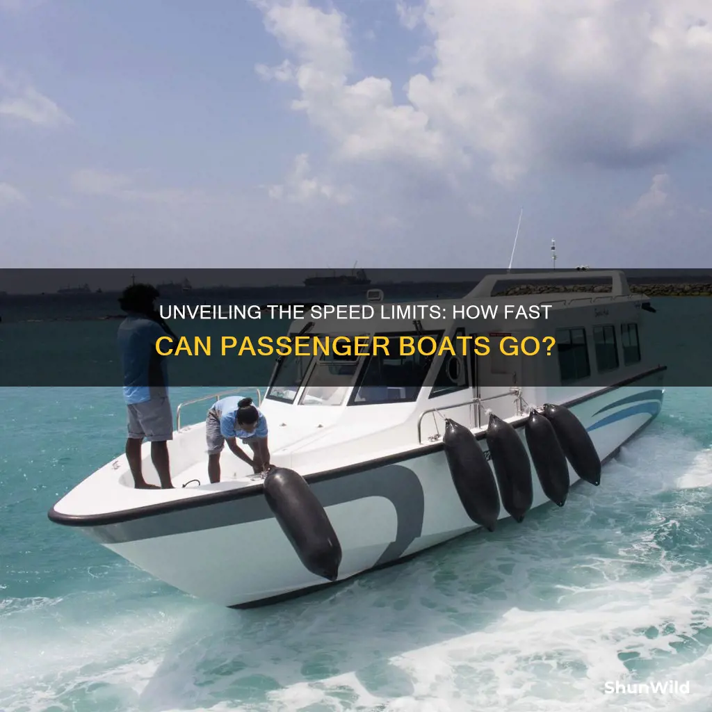 how fast does a passenger boat go