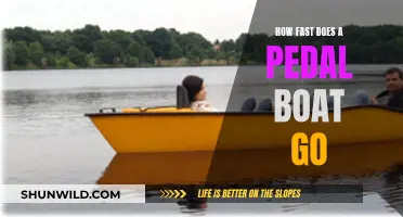 Pedal Boat Speed: How Fast Can You Go?