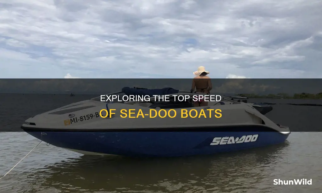 how fast does a sea doo boat go