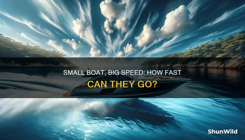 how fast does a small boat go