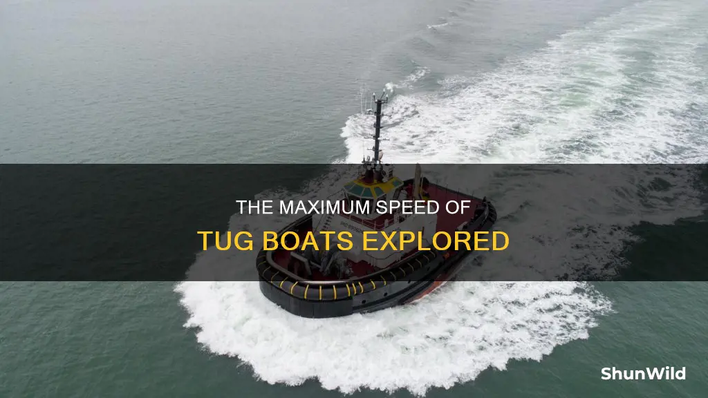 how fast does a tug boat go