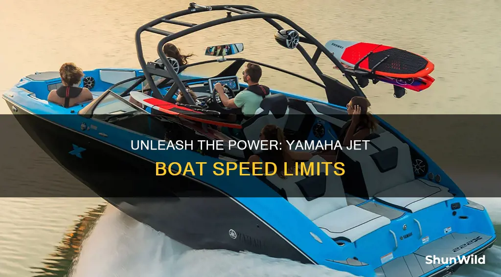 how fast does a yamaha jet boat go