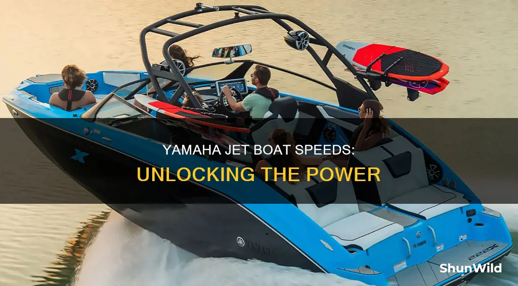 how fast does a yamaha jet boat go