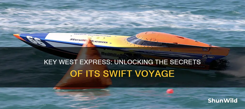 how fast does the key west express boat go