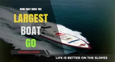 Unveiling the Speed Limits: How Fast Can the Biggest Boats Go?