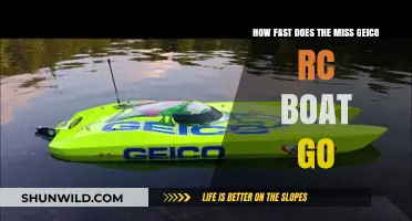 Unleash the Speed: Miss Geico RC Boat's Top Velocity