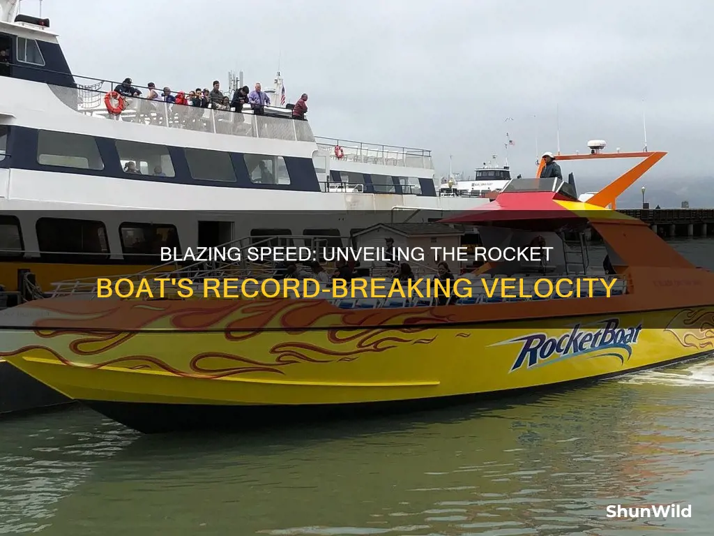 how fast does the rocket boat go