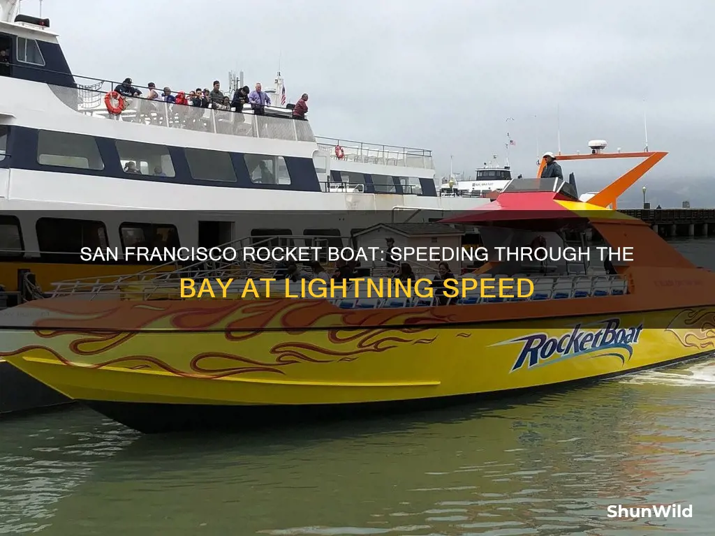 how fast does the rocket boat in san francisco go