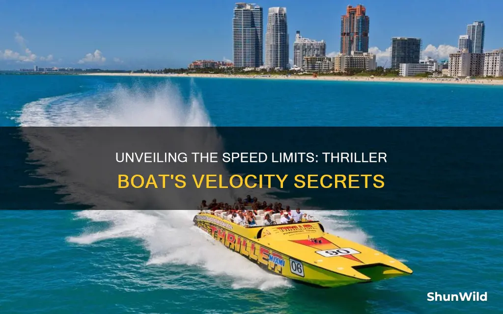 how fast does the thriller boat go