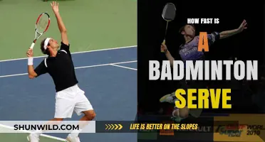Smashing Badminton Serve Speeds Explained