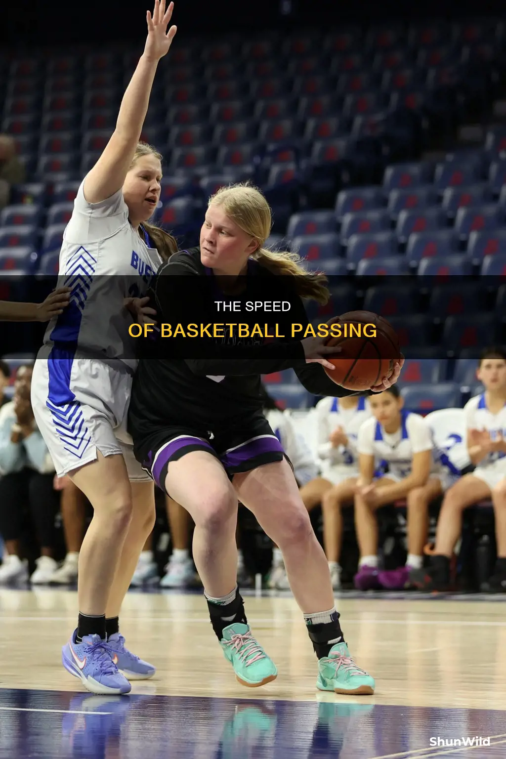 how fast is a basketball pass