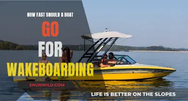 Finding the Perfect Wakeboarding Boat Speed