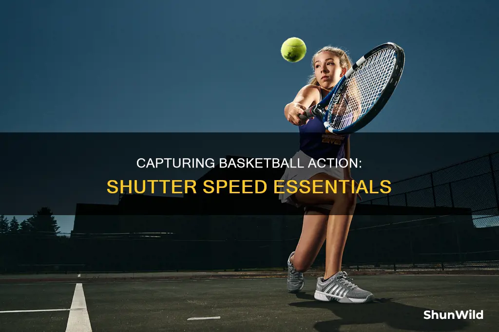 how fast shutter speed for basketball