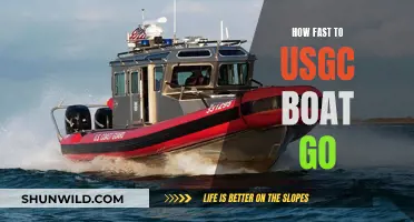 USCG Boats: How Fast Can They Go?