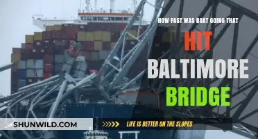 Speed of the Boat: Unraveling the Mystery of the Baltimore Bridge Crash