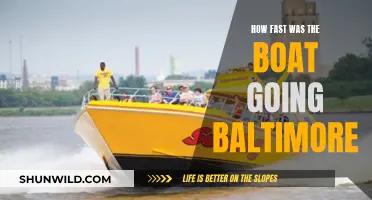 The Speedster's Journey: Baltimore's Boat Blasts Through Waters