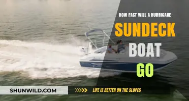 Unleashing the Power: Hurricane Sundeck Boat's Top Speed