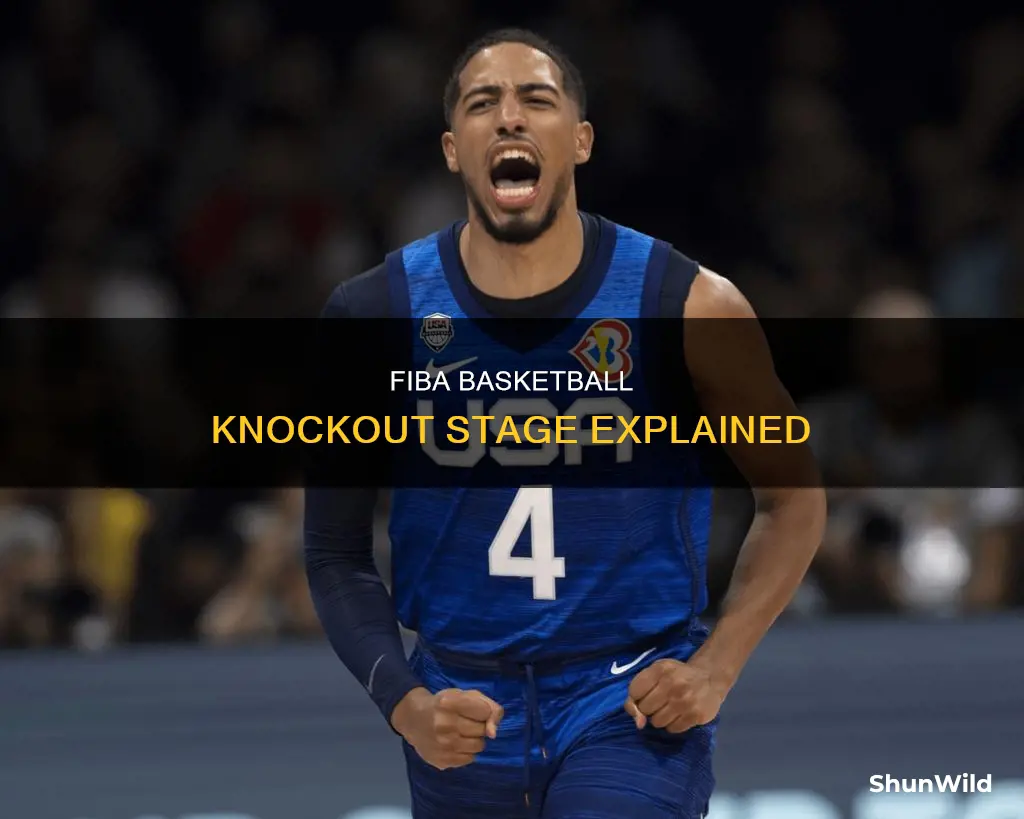 how fiba basketball knockout stage works
