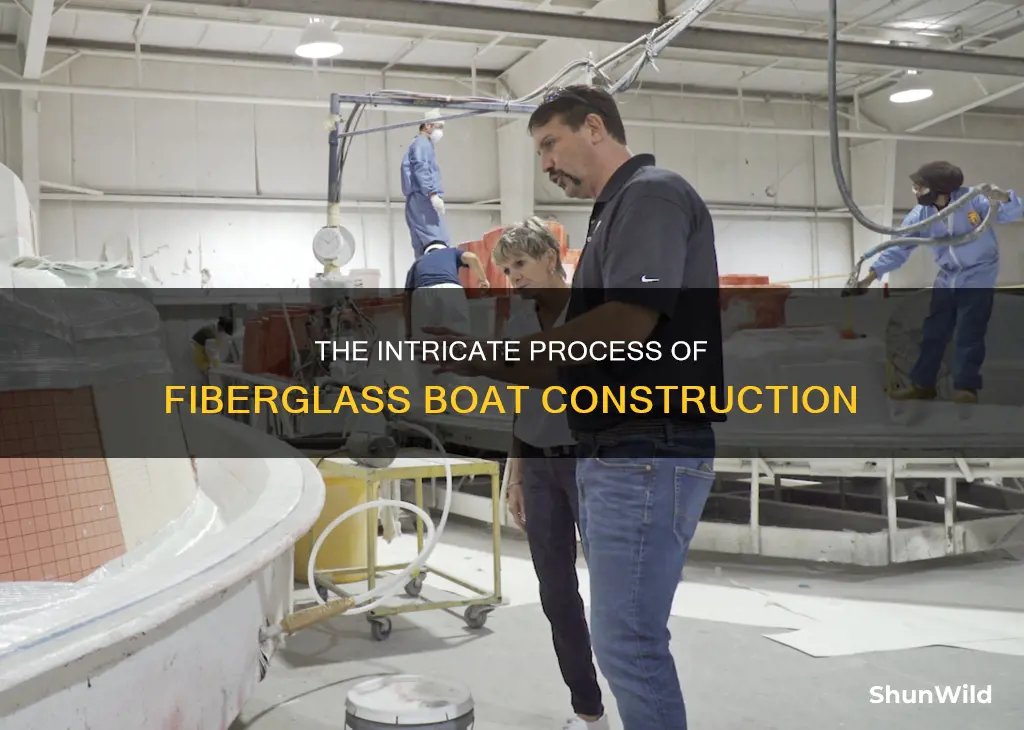how fiberglass boat is made