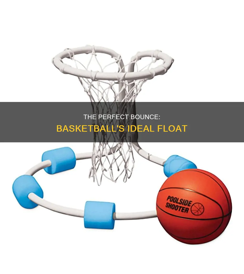 how floaty sohuld a basketball be