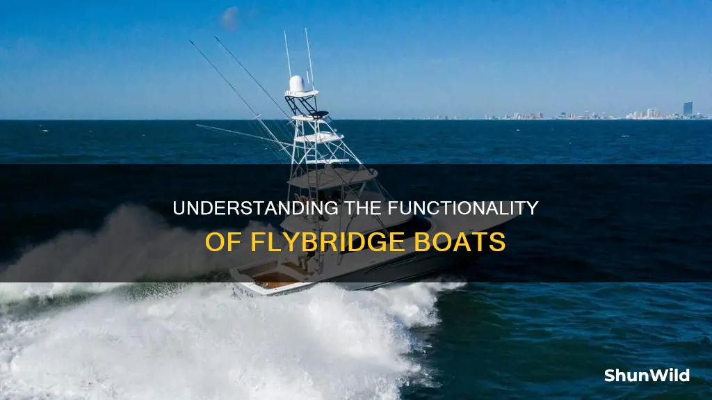 how flybridge boat works