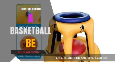 The Optimal Inflation Level for a Basketball