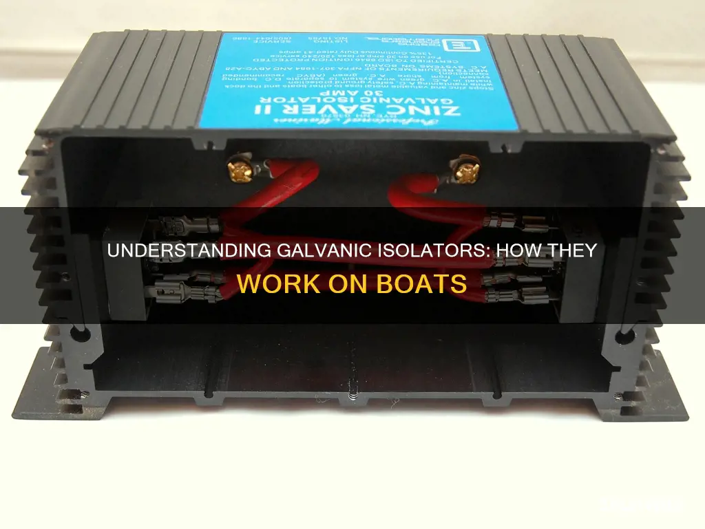 how galvanic isolator boat works