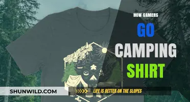 Camping Shirts for Gamers: Blending Outdoor Adventure with Gaming Style