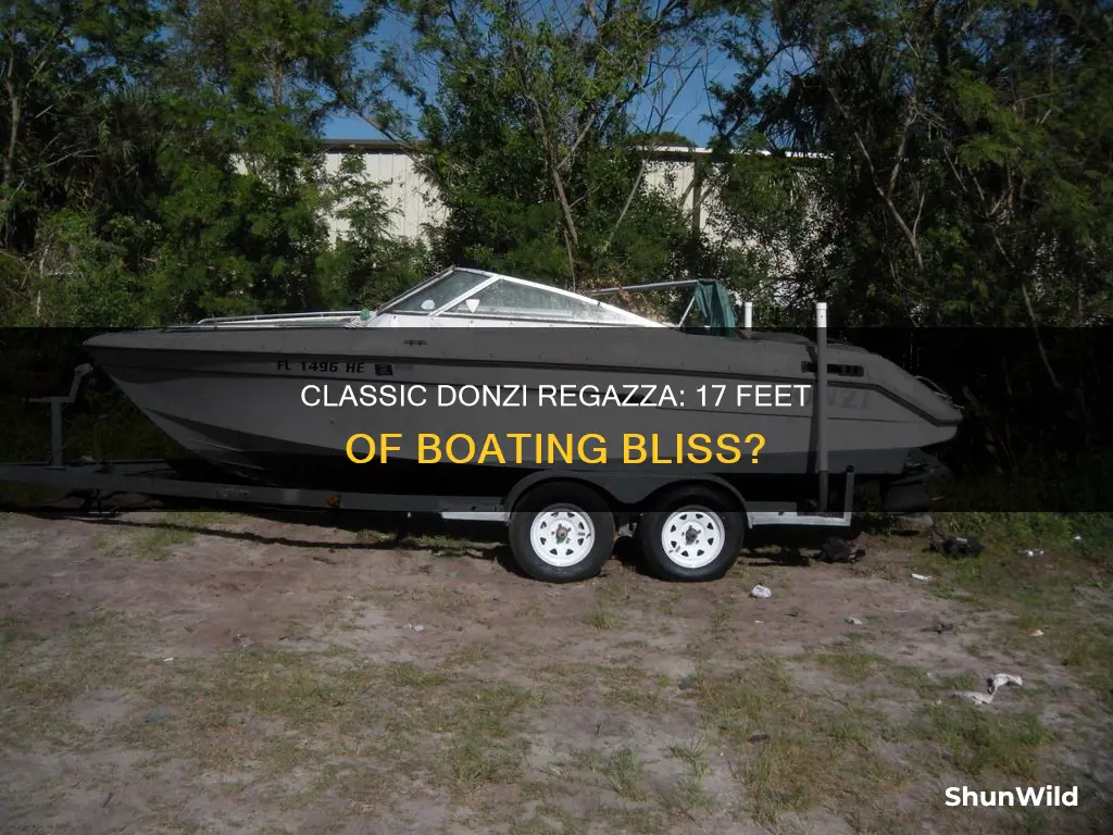 how good is a 1988 donzi regazza 17 foot boat