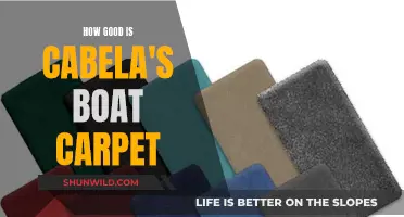 Cabela's Boat Carpet: A Comfortable and Secure Option?