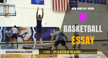 My Basketball Passion and Work Ethic