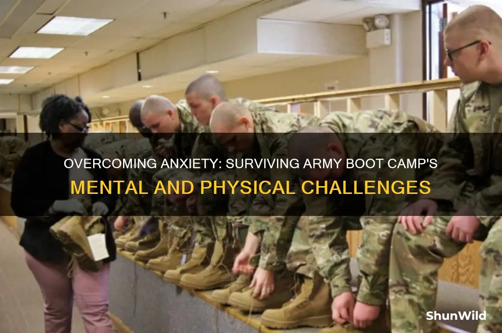 how hard is army boot camp when you have anxiety