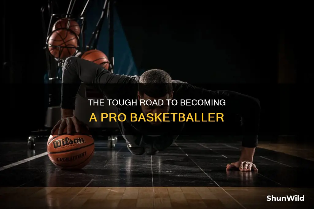 how hard is it to go pro in basketball
