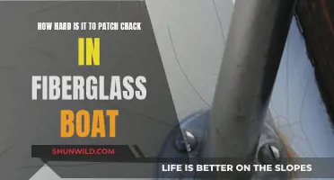 Patching Fiberglass Boat Cracks: Difficult and Delicate Work