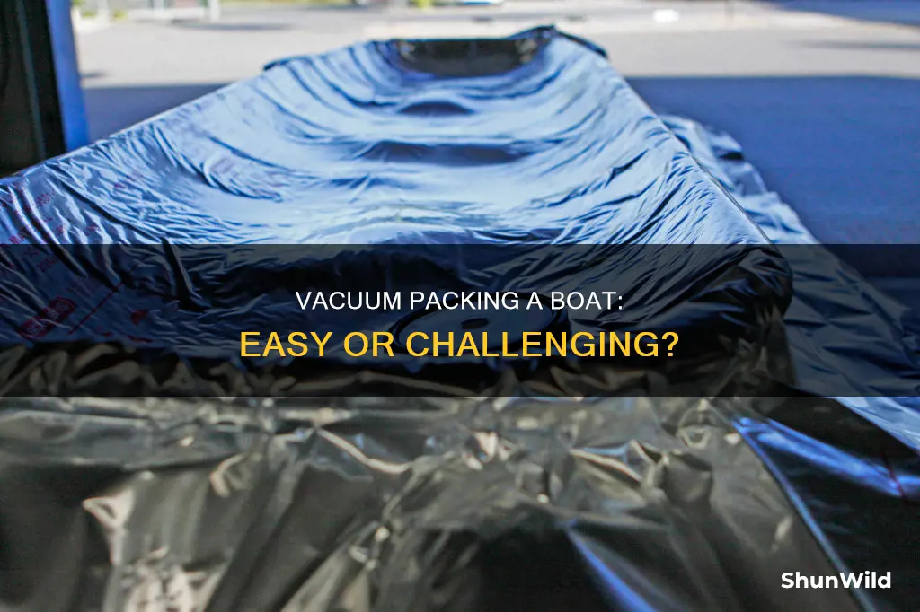 how hard is it to vacuum pack foam fiberglass boat