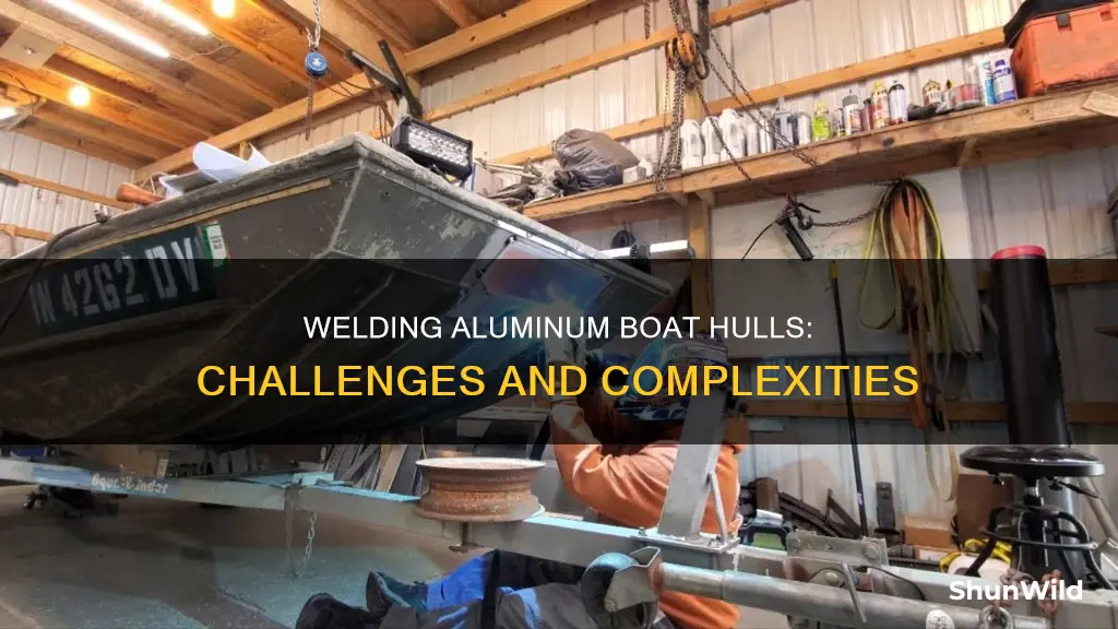 how hard is it to weld an aluminum boat hull