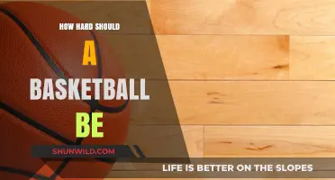 The Perfect Basketball Bounce: How Hard to Press?