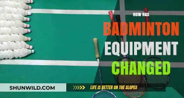 Badminton Equipment Evolution: Then and Now
