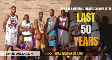 Basketball Jersey Evolution: 50 Years of Design Changes